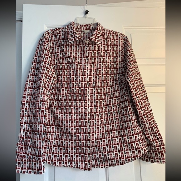 Talbots Tops - Talbots UK London Queen’s Guard Woman’s Large Long Sleeve
